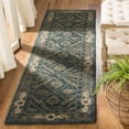 thumbnail image 3 of SAFAVIEH Anatolia Lysette Floral Area Rug, Navy/Ivory, 8' x 10', 3 of 8