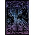 thumbnail image 2 of Men's Sleeping Beauty Maleficent Sorceress Card Graphic Tee Black 4X Large, 2 of 3