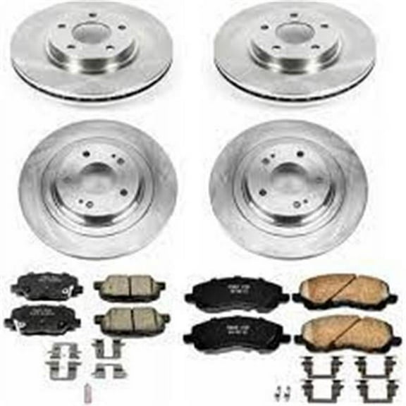 Powerstop PSBKOE6796 Autospecialty Brake Kit for 2014-2018 Mitsubishi Outlander