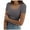 Gray-1, variant on Women Square Neck Short Sleeve Knit Top Tee T-Shirt Cream Color Ribbed Slim Fit Bodycon Casual Fashion Basic Layering Tops For Women,Beige,M