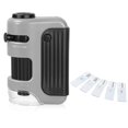 thumbnail image 1 of 60-120X Microscope Outdoor Handheld Zoom Microscope Non Spherical Optical Lens Equipped with LED Lights and UV Lights A, 1 of 5