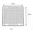 thumbnail image 1 of Cake Cooling Rack Non Stick Biscuit Dish Grid Tray for Kitchen Baking Grilling, 1 of 6