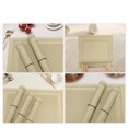 thumbnail image 5 of Unique Bargains 4 Pcs Double Frame Placemats PET Place Mats for Kitchen Dining Yellow, 5 of 6