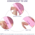 thumbnail image 4 of 10 Pack Nail Buffer Blocks Pink, Yellow, Blue 120 Grit Nail File With Nail Brush, Square Sponge Nail File For Professional Salons (random Color), 4 of 5