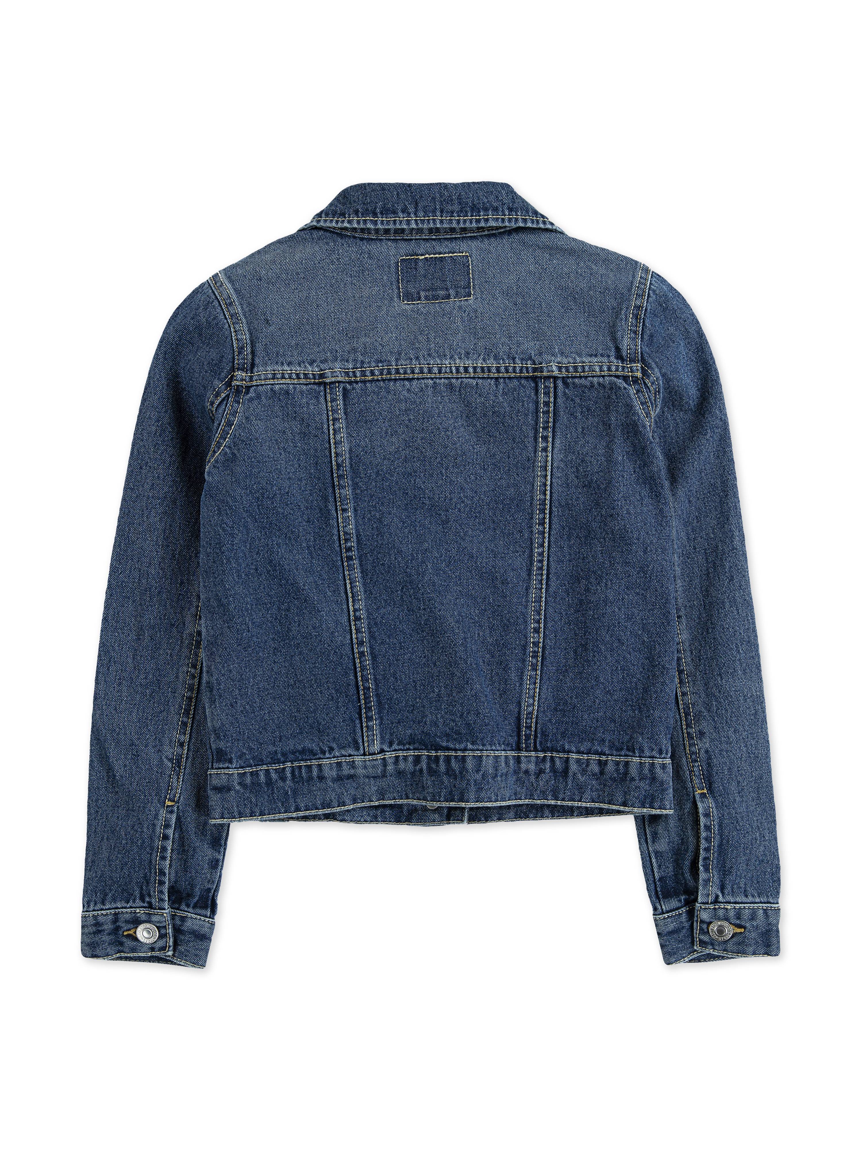 Levi's Girls' Denim Trucker Jacket, Sizes 4-16 - image 5 of 7