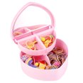 thumbnail image 4 of Children Hair Accessories Cute Assorted Color Hair Ties Snap Hair Clips with Box, 4 of 10