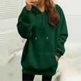 thumbnail image 2 of NMMUED Cute Hoodies, Gym Hoodie, Fall Jackets for Women, Going Out Tops for Women, Oversized Hoodies for Women, Green M, 2 of 9