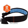 thumbnail image 7 of Ergodyne Chill-Its 6700CT Evaporative Cooling Bandana - Tie Closure, Black, 7 of 7