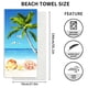 thumbnail image 3 of ¡Descuento Exclusivo!, Toalla de playa de fibra fina nueva Toalla estampada Toalla absorbente para playa, natación y vacaciones Akmoler, 3 of 5