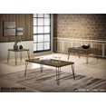 thumbnail image 4 of Topline Home Furnishings Rustic Oak Coffee Table, 4 of 4