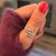thumbnail image 2 of Ahuyentar la ansiedad Cuentas de arcoíris Anillos antiestrés Alivio del estrés Anillo ajustable Regalo, 2 of 2