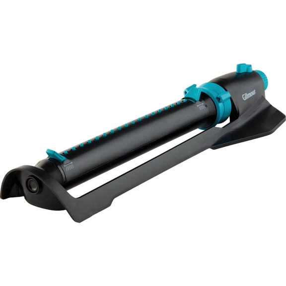 Gilmour Rectangular Sprinkler Medium Duty Adjustable Flow - Oscillating Head - Multicolor — Garden & Landscape Use, Standard Connection