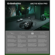 SteelSeries Arctis Nova Pro Xbox Wired High-Fidelity Gaming Audio with Multi-System Connect, Black