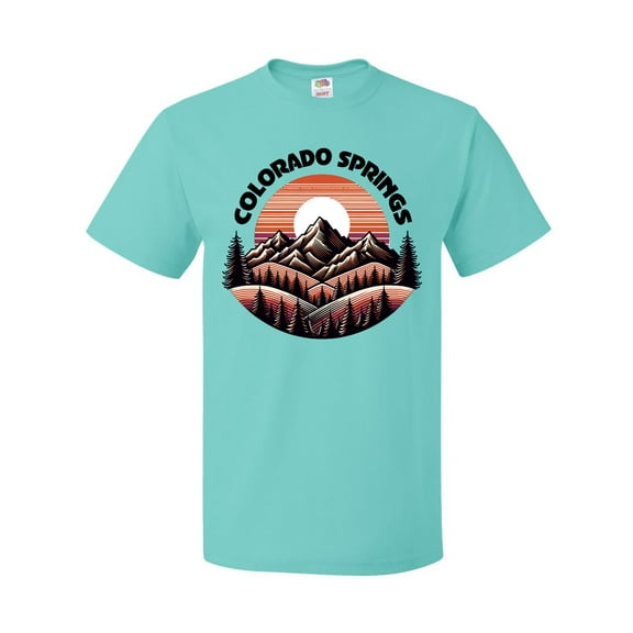 Inktastic Colorado Springs Colorado Mountains T-Shirt