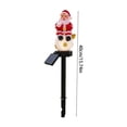 thumbnail image 3 of Christmas Solar Lights, Water-Proof Outdoor Solar Christmas LED Decorations with Santa for Patio Yard Lawn, Holiday Party Decor, 3 of 6