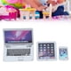 thumbnail image 3 of Mini computadora portátil para casa de muñecas, 3 piezas, mini computadora portátil para casa de muñecas, accesorios para casa de muñecas, mini computadora portátil, tableta, tecnología innovadora, 3 of 8