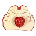 thumbnail image 5 of WHAMVOX Creative 3D Greeting Card for Mom Made of Premium Paper Perfect for Presenting on Mother's Day 4.9 Inches, 5 of 8