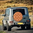 thumbnail image 3 of Fotbe Cartoon Hot Dog Spare Tire Cover Thickening Universal Fit for Jeep, Trailer, RV, SUV, Truck, Tough Tire Wheel Soft Cover-14 inch, 3 of 8
