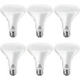 thumbnail image 1 of ENERGETIC [Energy Star] Dimmable Indoor LED Flood Light Bulbs BR30, 65W Equivalent, Warm White 3000K, CRI 90, UL Listed, 6 Pack, 1 of 7