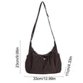 thumbnail image 4 of Sentmoon Shoulder Bag for Women Women Handbags Handbag Shoulder Bag Versatile Commuting Crossbody Bag Leisure Travel Storage Bag Multi Pocket Compartmentalized Storage Crossbody Bag, 4 of 7