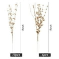 thumbnail image 2 of Floral Picks Ornaments,2 Styles Decorative Bead Sticks,Twigs Branches Decor,QZS Christmas Champagne Twigs Branches for Tree,Party, 2 of 2