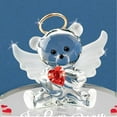 thumbnail image 3 of Glass Baron Angel Bear with Red Heart Figurine, 3 of 6