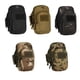 thumbnail image 4 of Wosthever Bolsa para brazalete de teléfono para correr, bolsa lateral para exteriores, para teléfono inteligente, cinturón ajustable Escalada camuflaje negro, 4 of 6