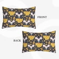 thumbnail image 3 of Haiem Pillowcase for Hair and Skin Queen - Mouse Cheese Printed Soft Pillowcase with Envelope Closure-16"x24", 3 of 8
