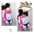 thumbnail image 1 of (Rosa) 1 mochila de dibujos animados para niños, para la playa, con correas acolchadas 10,2 x 4,3 x 12,9 pulgadas, 1 of 5