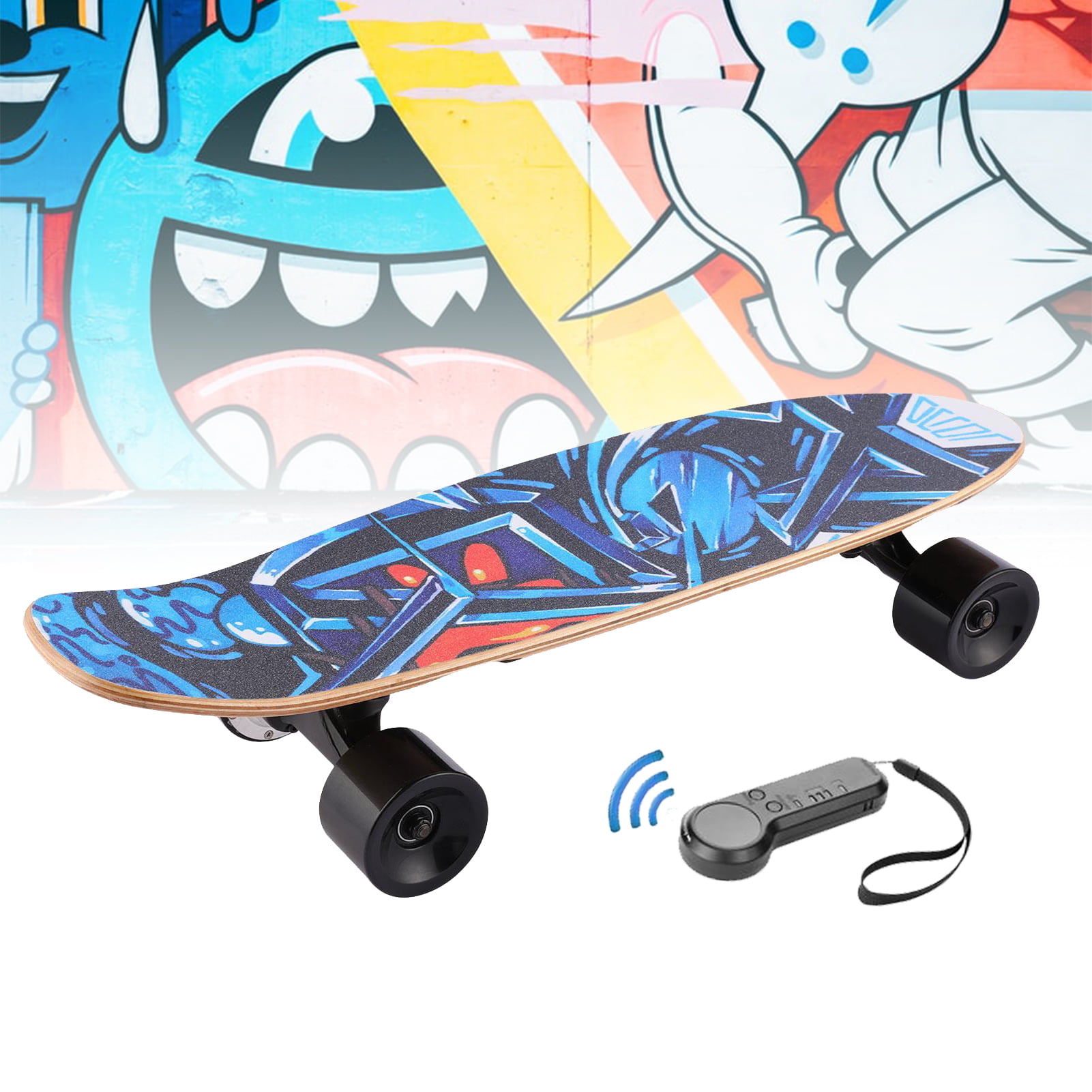 7 80x20cm de Caroma skateboard niños skate board completamente Board Deck Funboard ABEC 