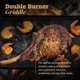 thumbnail image 4 of Estufa doble de hierro fundido Griddle Lodge Blacklock, 25 x 50 cm, 4 of 7