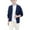 Blue, variant on Toddler Boys Casual Sweater V-Neck Button Down Knitted Cardigan Coat, Sizes 3-4