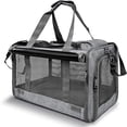 thumbnail image 1 of Wolfi Transportador para Gatos y Perros de hasta 9 Kilos, Mochila Transportadora para Mascotas Lavable, Transportador Plegable y Transpirable, Transportadorpara Perros Medianos y Grandes, 1 of 8