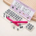 thumbnail image 6 of Complete 48Pieces Nails Stamp Set With Versatiled Designs for Everyday Parties and Special Event, 6 of 8