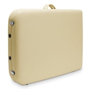 Saloniture Basic Portable Folding Massage Table - Cream