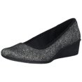 thumbnail image 1 of Zapatos de tacón con forma de cuña Anne Klein Sport Wisher Peltre Stretch para mujer, 1 of 1