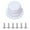White, variant on RV Roof Vent Cap RV Plumbing Vent Cap for Camping Car Motorhome Trailer White