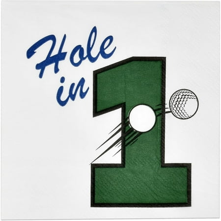 Gift Boutique 100 Golf Napkins Disposable Paper