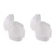 thumbnail image 1 of 2X Blanco Estuche de Dentadura , Copa de Dentadura con Colador, Caja de Baño de Dentadura Caja de Almacenamiento de Dientes Falsos con Cesta Soporte de Contenedor Neto para Viajes, 1 of 5