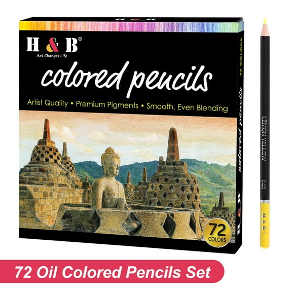 Pencils,Present Color Pencils Art Books Decoration Diy Color Color Pencils Supplies Books Decoration Pencils Art Supplies Pencils Set 72 Art Supplies Books Oil Pencils Set 72 Color Mewmewcat