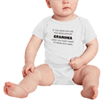 thumbnail image 2 of If You Mess With Me. You Mess With My Grandma Cute Baby Clothing Bodysuits Boy Girl Unisex, 2 of 5