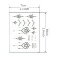 thumbnail image 4 of Waterproof Lace Pattern Tattoo Sticker for Fingers - Long Lasting Temporary Tattoo, 4 of 4