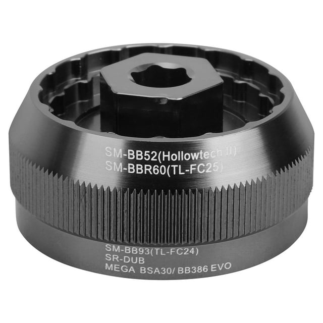 Outil de Support de Pédalier de Vélo, Alliage d'Aluminium 5 en 1 Multifonction CNC Support de Pédalier de Vélo Outil 90% Fils BB Modèles
