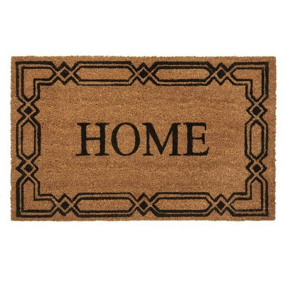Simple Elegance by Ben&Jonah Printed Coir Door Mat 18"W x 30"L - Home