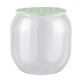 thumbnail image 1 of Reposapiés otomano con almacenamiento Caja de juguetes para niños Asiento acolchado transparente Reposapiés Sala de estar Entrada portátil Otomana de verde, 1 of 8