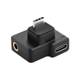 thumbnail image 1 of Adaptador de audio Portátil económico USB tipo C macho a hembra + adaptador de micrófono de 3,5 mm Popular para DJI OSMO ACTION Parts Kits, 1 of 9