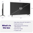 thumbnail image 2 of 65" Roku Select 4K, 2 of 14