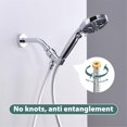 thumbnail image 4 of Silicone Explosion Proof Anti Winding Showerhead Hose,Used In Showerheads Spray Flexible RV Shower Hoses Replacement, 4 of 6