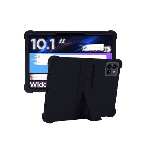 Silicone Case for Callsky 10.1 inch, Soft Flexible Shockproof Protective Tablet Cover, Anti-Scratch & Lightweight Slim Design-Black