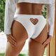thumbnail image 4 of Gibobby Verano calzoncillos adelgazantes Calzoncillos sólidos encaje sexy y sexy para mujer （Blanco， XL), 4 of 5